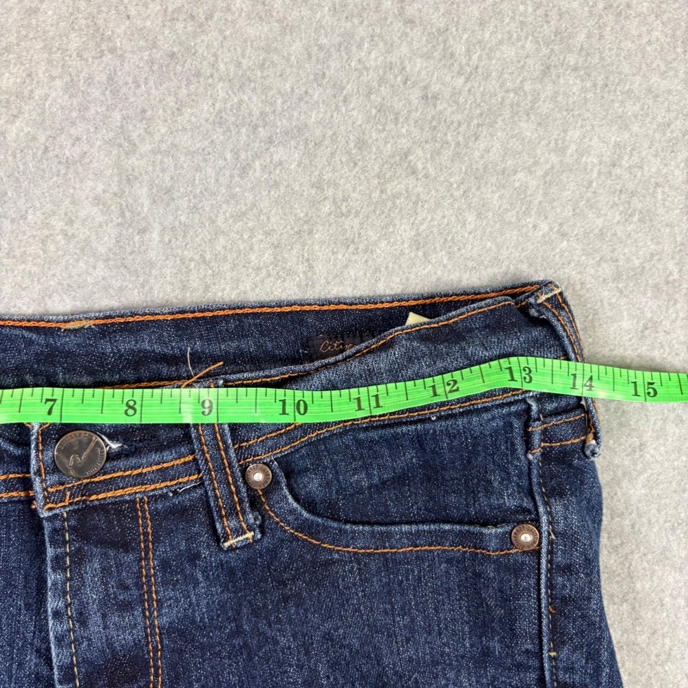 Citizens of Humanity Ingrid Flare Jeans Venetian 164 Dark Wash Low Rise 26 28x32 - Picture 16 of 16